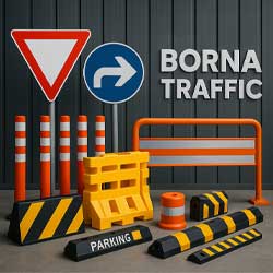 چرا انتخاب تجهیزات ترافیکی استاندارد برای ایمنی راهها حیاتی است؟